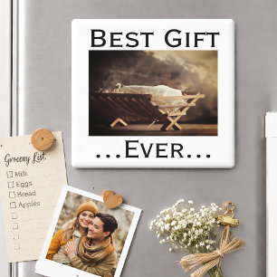 Best Gift Ever Jesus Nativity Magnet