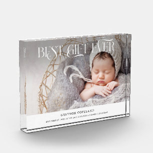 Best Gift Ever New Baby Photo Keepsake