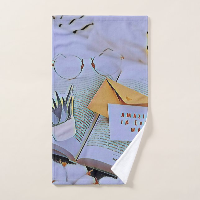 Best gift for book lover hand towel  (Hand Towel)