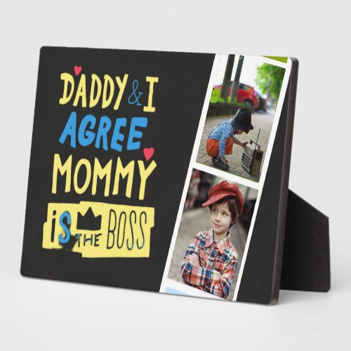 BEST Gift for DADS! Add Photos- Fathers Love This Plaque