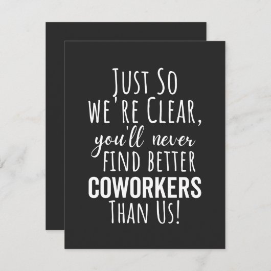 BEST GIFT FOR LEAVING COWORKERS (Front/Back)