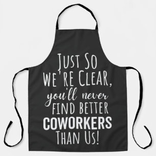 BEST GIFT FOR LEAVING COWORKERS APRON