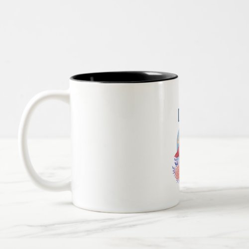 Best gift for super Dad Two_Tone Coffee Mug