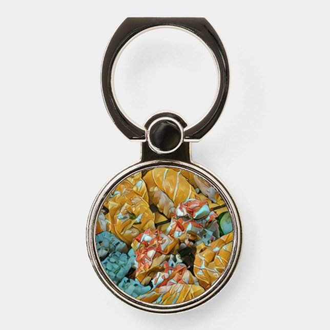 Best gift for Sushi lover Phone Ring Stand (Front)