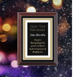 Best Gift!  Retirement blessings  Plaque<br><div class="desc">Blessings for the retiree</div>
