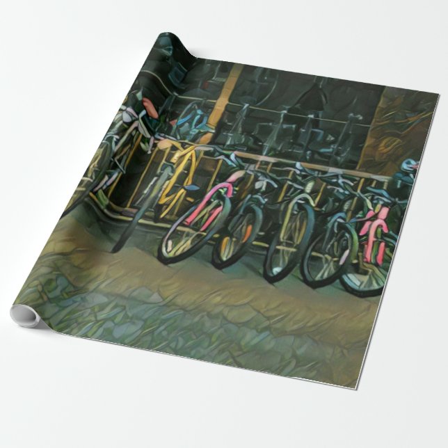 Best gifts for cyclists 2022 wrapping paper (Unrolled)