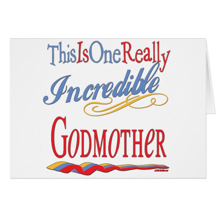 Best Gifts For Godmothers Greeting Cards