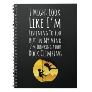 Best Gifts For Rock Climbers Climbing Sports Notebook