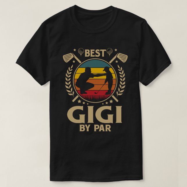 Best GIGI By Par Vintage T-Shirt (Design Front)