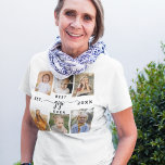 Best GiGi Ever - Grandchildren Photo Collage T-Shirt<br><div class="desc">Celebrate the "Best GiGi Ever" with this personalized Grandchildren Photo Collage T-Shirt. This heartfelt gift features a beautifully arranged collage of cherished photos capturing special moments, complemented by a loving message. Crafted from soft, durable fabric, it offers both comfort and style. The custom design ensures vibrant, clear prints of memorable...</div>