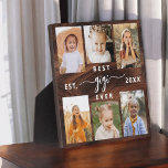 Best GiGi Ever - Grandchildren Wood Photo Collage Plaque<br><div class="desc">Celebrate the "Best GiGi Ever" with this personalized Grandchildren Photo Collage Plaque. Featuring a lovingly arranged collage of cherished photos capturing special moments, this plaque is adorned with a heartfelt message. Crafted from high-quality materials with a sleek finish, it's perfect for displaying at home. This meaningful keepsake is an ideal...</div>