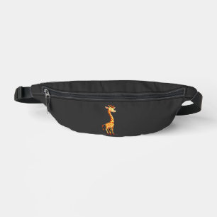 Best Giraffe Art For Men Women Adult Giraffe Print Fanny Pack