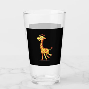 Best Giraffe Art For Men Women Adult Giraffe Print Glass