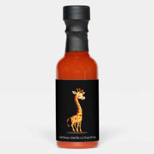 Best Giraffe Art For Men Women Adult Giraffe Print Hot Sauces