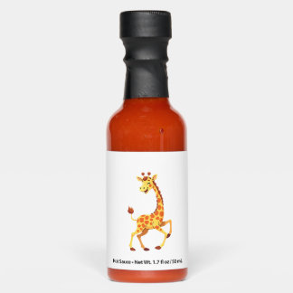 Best Giraffe Art For Men Women Adult Giraffe Print Hot Sauces