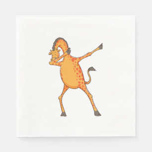 Best Giraffe Art For Men Women Adult Giraffe Print Napkins