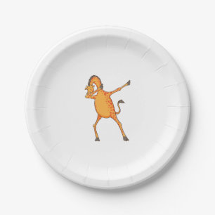 Best Giraffe Art For Men Women Adult Giraffe Print Paper Plates