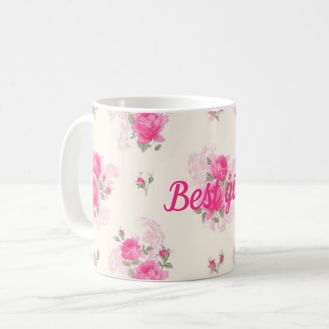 Best girl coffee mug (Front Left)