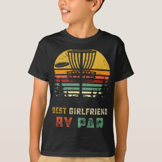 Best Girlfriend Disc Golf Gf Frisbees Disk Golfer  T-Shirt