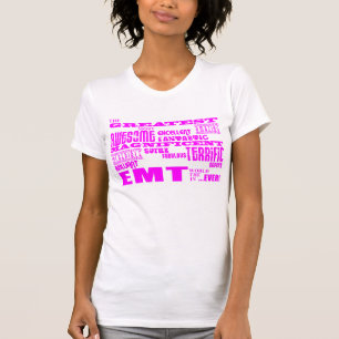Best Girls EMTs : Pink Greatest EMT T-Shirt