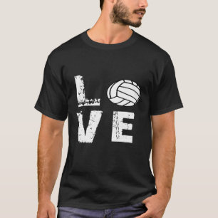 Best Girls Love Volleyball  Sport Birthday T-Shirt