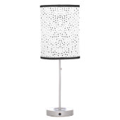 Best Girls Soccer Gift Ideas Table Lamp (Back)