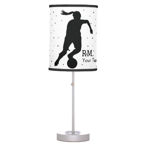 Best Girls Soccer Gift Ideas Table Lamp
