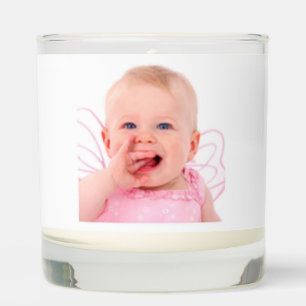 Best Glamma Ever Photo pink/white Scented Candle