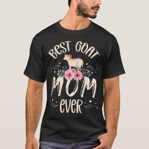 Best Goat Mom Ever Goat Whisperer Farm Animal T_Shirt