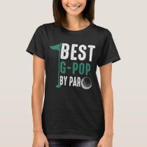 Best Godfather By Par Father's Day Golf Gift Grand T-Shirt