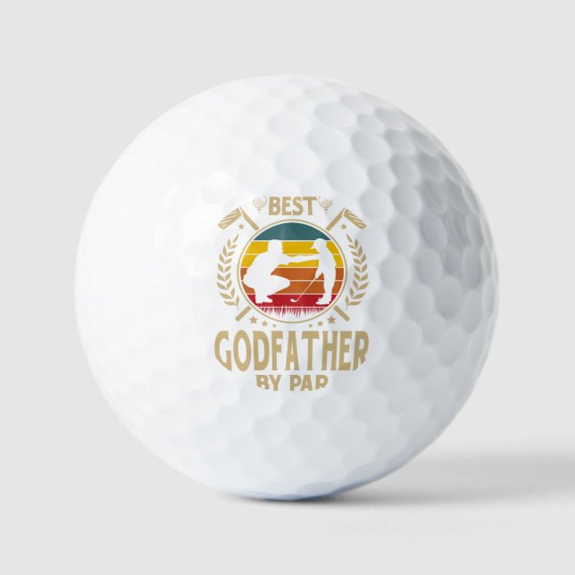 Best GODFATHER By Par Vintage Golf Balls (Front)