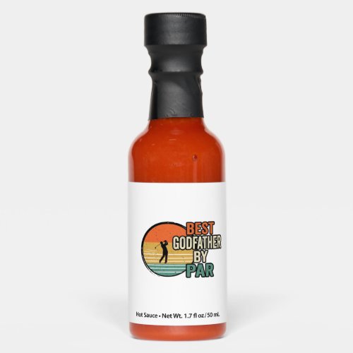 Best Godfather by Par Vintage Golf Vector Design_1 Hot Sauces