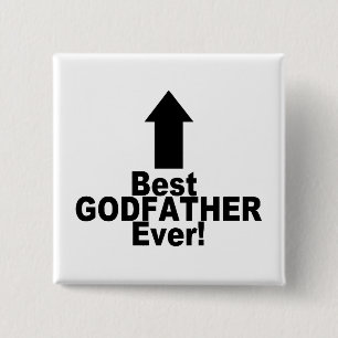 Best Godfather Ever Pinback Button