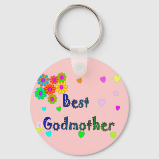 Best Godmother Key Chain