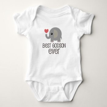 Best Godson Ever Baby Boy Gift Baby Bodysuit by MainstreetShirt at Zazzle