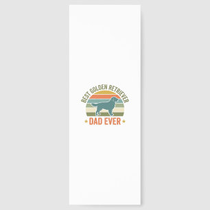 Best Golden Retriever Dad Ever Vintage Dog Shirt_1 Bookmarks