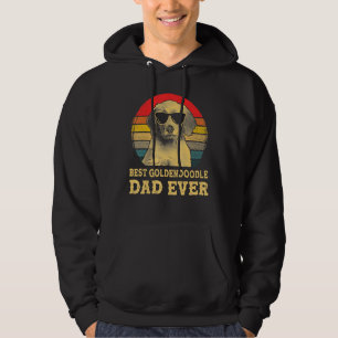Best Goldendoodle Dad Ever Dog Retro Vintage Hoodie