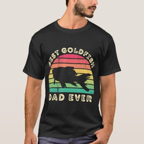 Best Goldfish Dad Ever for men fathers day 	 T_Shirt