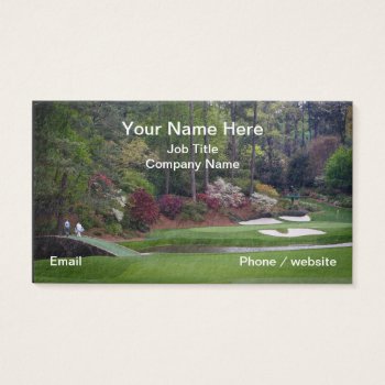 Best Golf Business Card by Sturgils at Zazzle