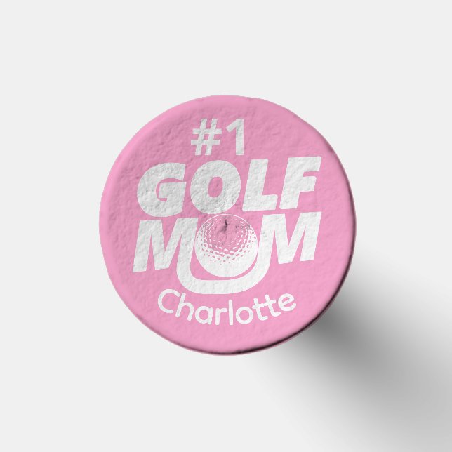 Best Golf Mom Mother by Par Funny  Golf Tees (Top)