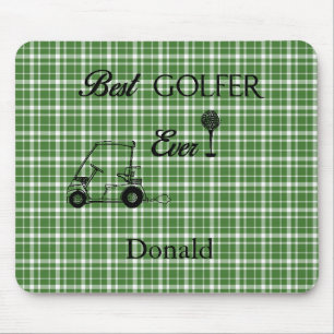 Best Golfer Custom Mouse Pad