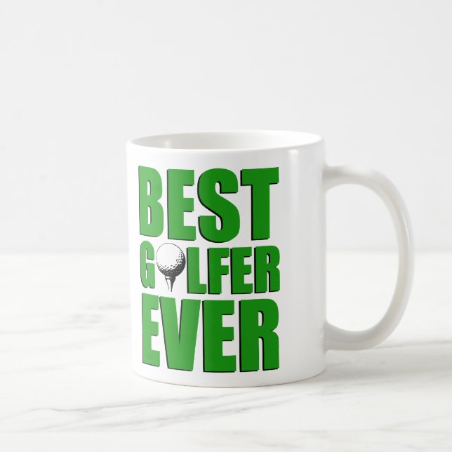 Best Golfer Ever funny mug (Right)