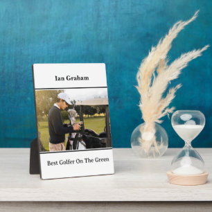 Best Golfer Plaque