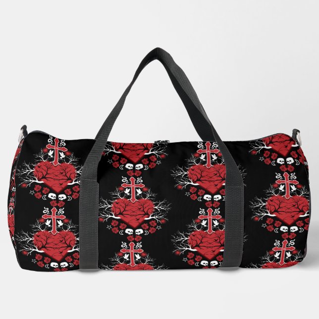 Best Gothic Gift Accessories Duffle Bag (Front)