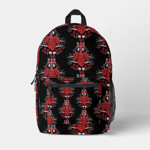 Best Gothic Gift Accessories Printed Backpack