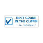 [ Thumbnail: "Best Grade in The Class!" + Custom Teacher Name Self-Inking Stamp ]