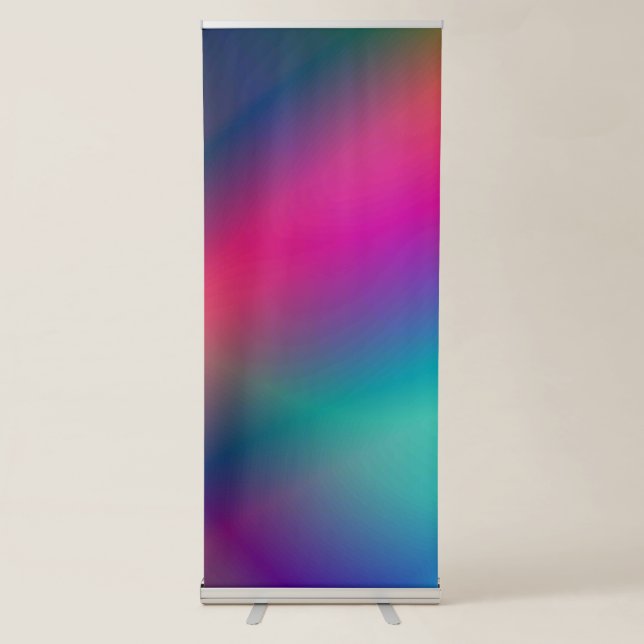 Best Gradient Vertical Retractable Banner (Front)