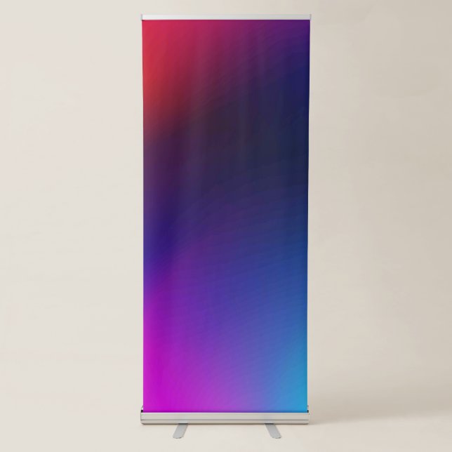 Best Gradient Vertical Retractable Banner (Front)