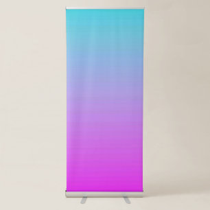 Best Gradient Vertical Retractable Banner
