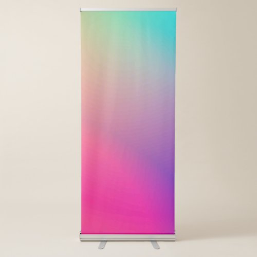 Best Gradient Vertical Retractable Banner